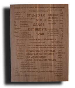 Citatplakater og kort med ordsprog